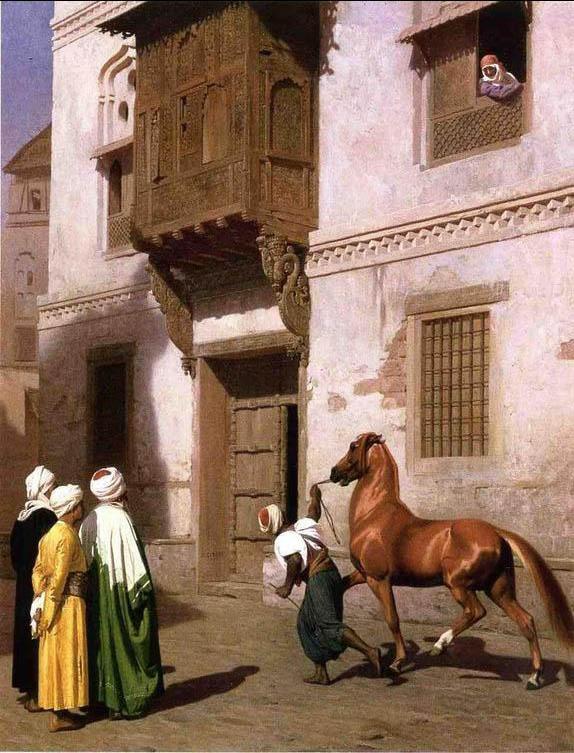 Jean-Leon Gerome Horse Merchant in Cairo